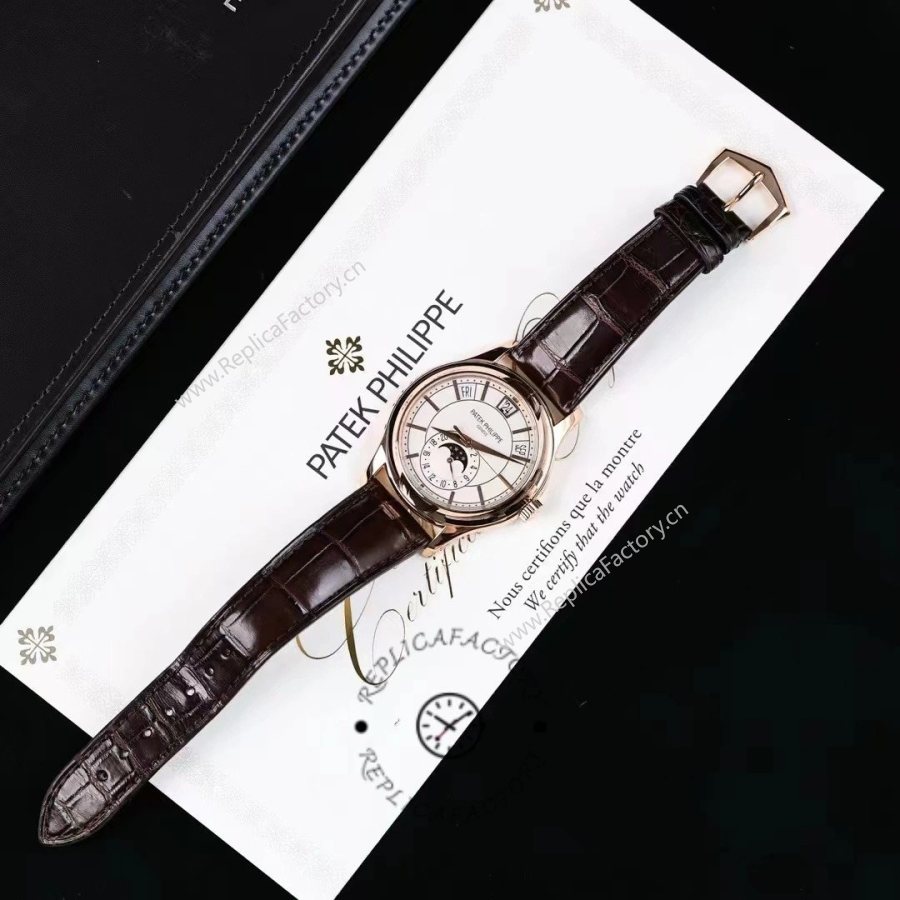 Replica Patek Philippe Complications Rose Gold 5205R 001