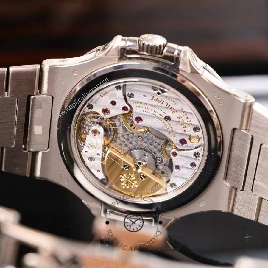 Patek Philippe Nautilus Perpetual Calendar White Gold Blue Dial 5740 1G 001