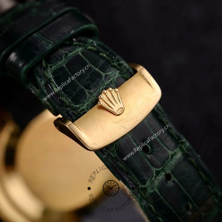 Rolex Day Date 36 Green Dial Solid 18k Yellow Gold 118138 0003