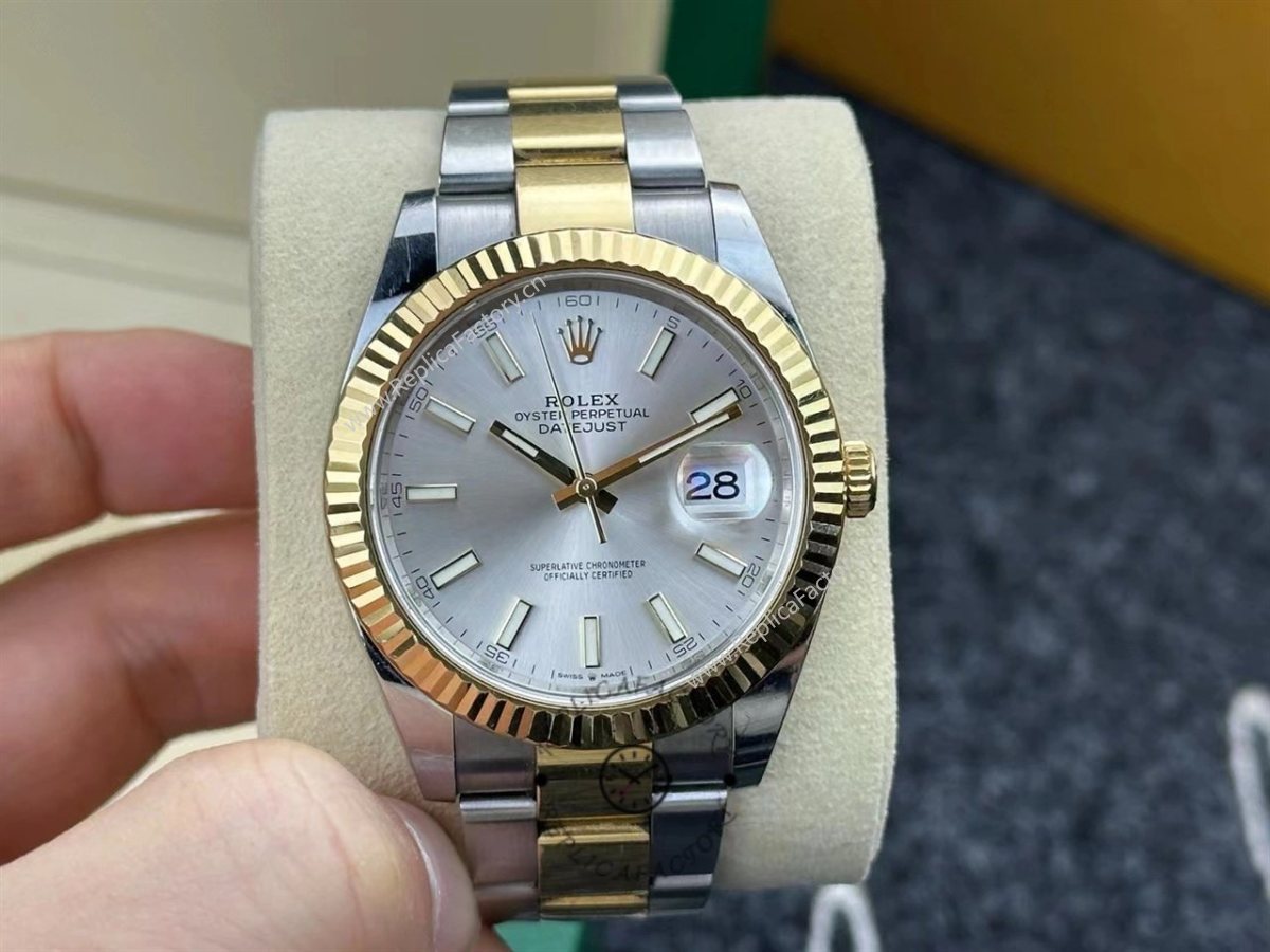 Rolex Datejust 41 Oystersteel Silver Dial M126333 0001