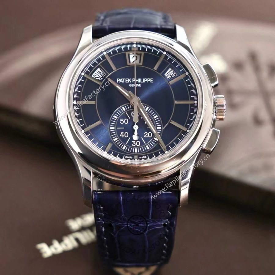 Patek Philippe Complications Blue Dial Annual Calendar 5905P-001